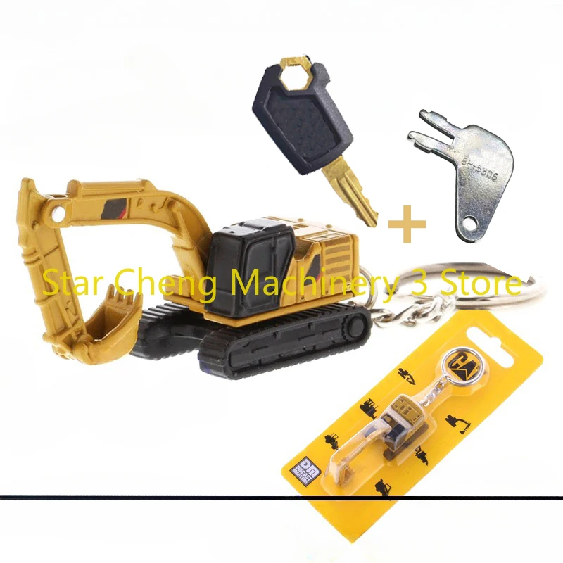 

New 8398,8H5306, 5P8500 D8T 320D 770 Loader 950M Diecast Mini Engineering Keychain Bulldozer Alloy Excavator Tip Truck Model Toy