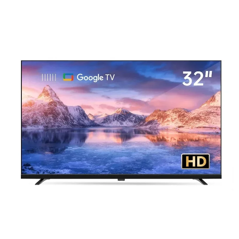 32-Inch Basic Android Smart LED TV - HD Ready with Built-in WiFi, USB/HDMI Ports | Simple Remote | Energy Saving Design