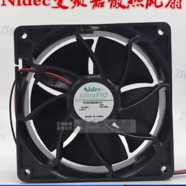 

Y V12E24BHB5-51 12038 DC24V 0.64A 12CM 2-проводной инверторный охлаждающий вентилятор