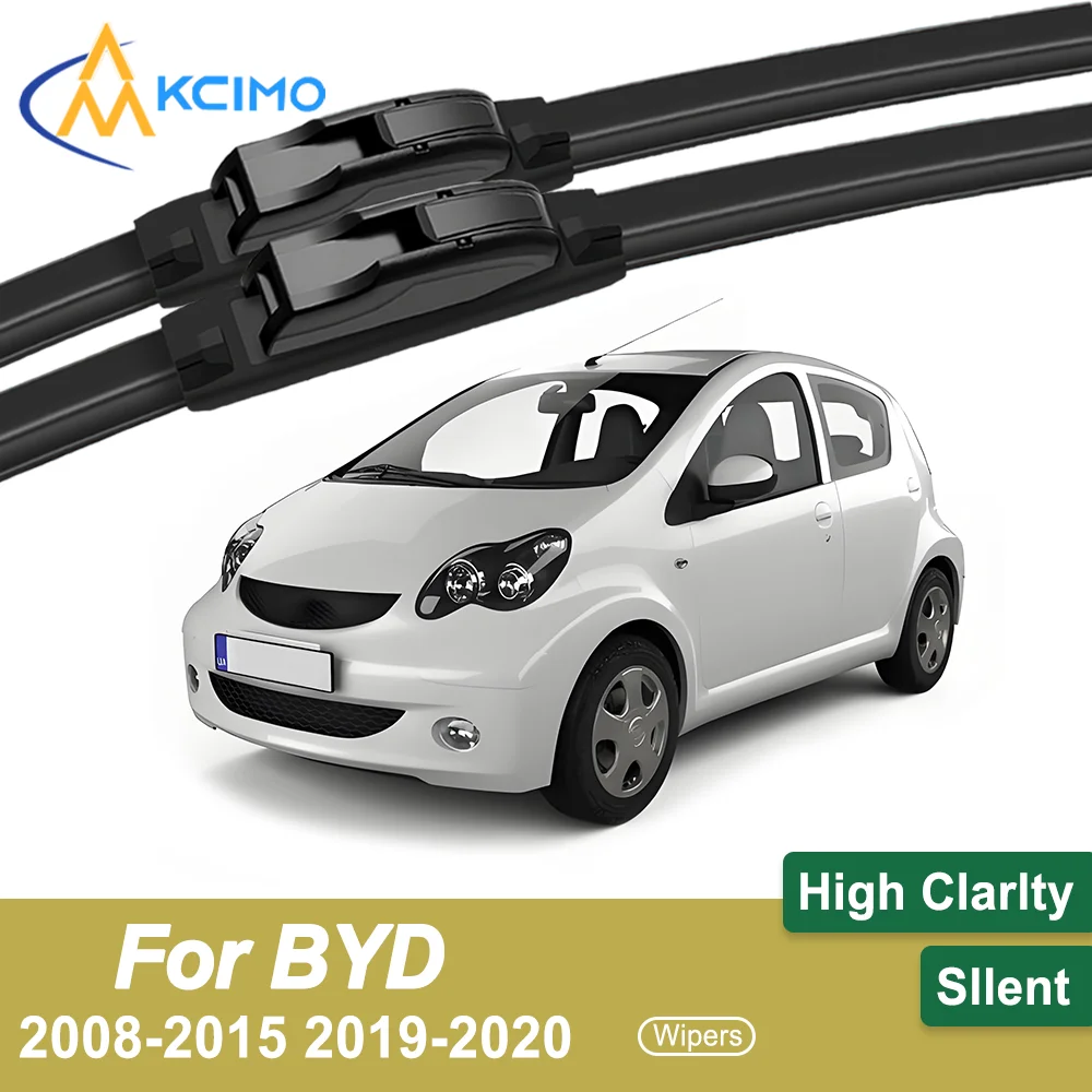 

Premium 2-Pack Windshield Wipers Compatible For BYD BYD F0 2008–2015 2019–2020 All-Weather Durability for Safe Driving