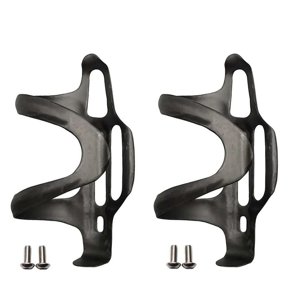 All Carbon Fiber Bicycle Water Bottle Cage, Bottle Rack, UD Carbon Glossy, Ultra Light, Mountain Bike Accessories