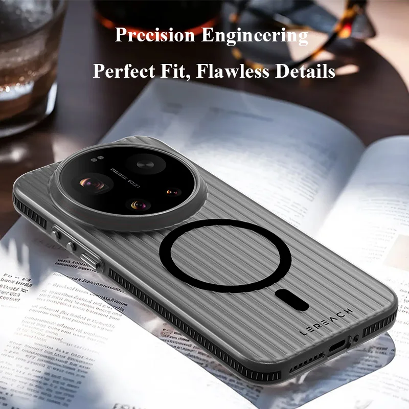 

For Xiaomi 17 Ultra Case ELVEV High-quality Hard PC + Soft TPU Protective Back Phone Cover