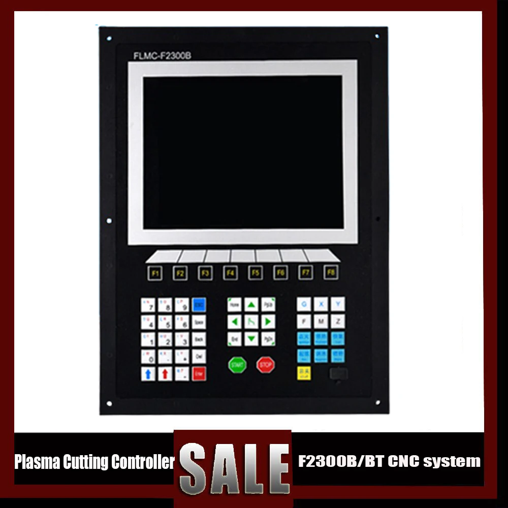 

New F2300b/f2300bt 2-axis Linkage 10.4 Inch Lcd Cnc Plasma Cutting Machine Control System Flame Cutting Machine Control System