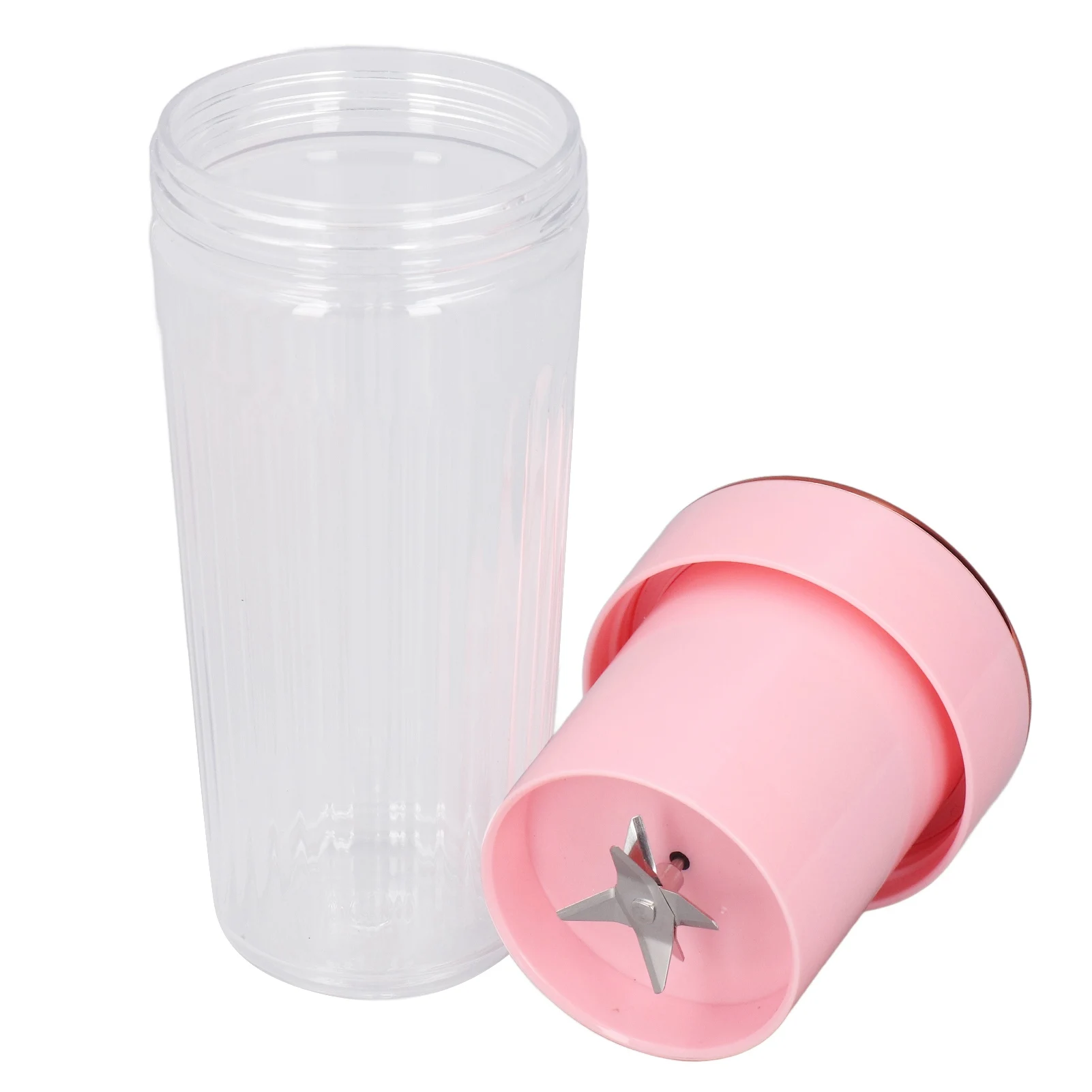 خلاط كوب لصنع العصائر اللاسلكي الصغير المحمول، 6 شفرات، صانع عصائر متعدد الوظائف للفواكه والمزيد من أدوات المطبخ