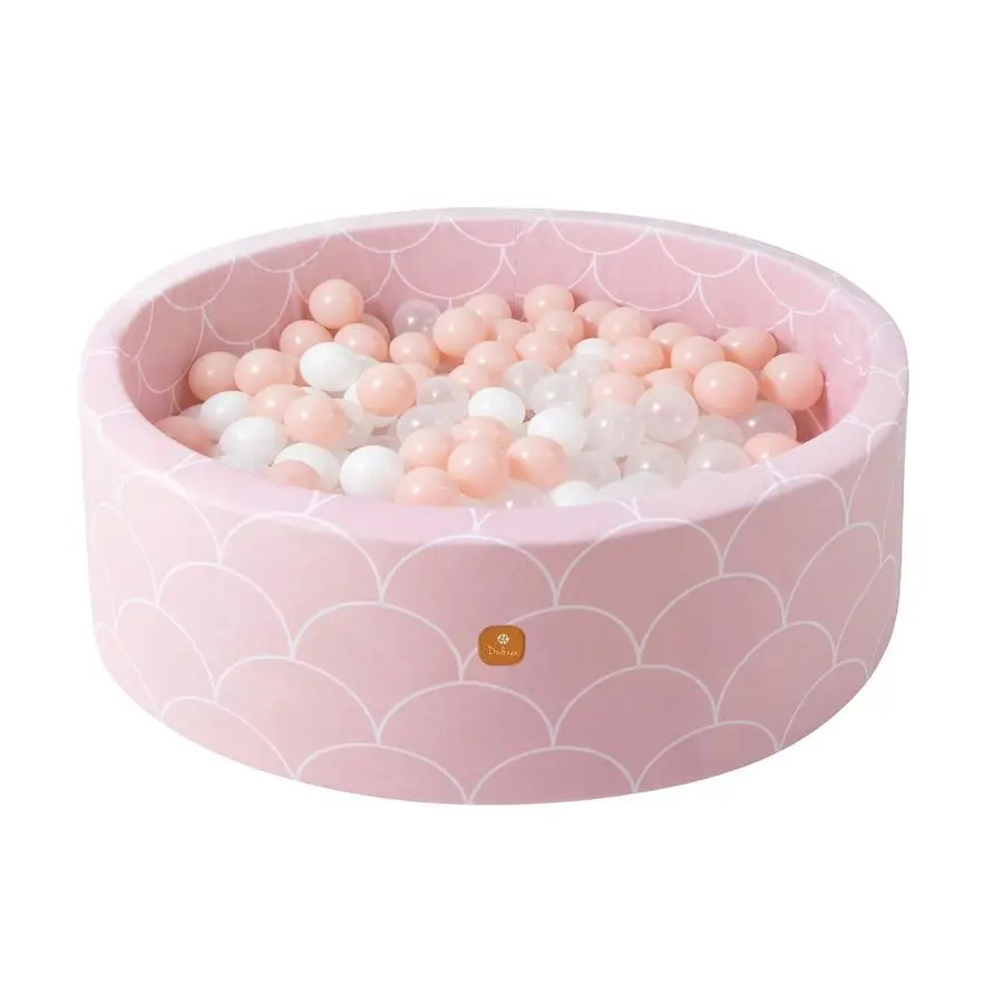 유아 및 어린이용 볼풀 35.4x11.8, 원형 볼풀 실내외 아기 놀이펜, 유아를 위한 이상적인 선물, 공은 포함되지 않음