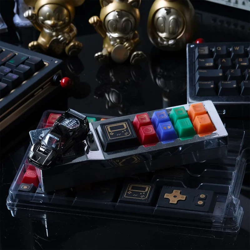 80Retros Autopad Retro AE86 Wired Mini Mechanical Keyboard Hot-swapping 12 Keys Gaming Keyboard Kit Customized Desk Accessory