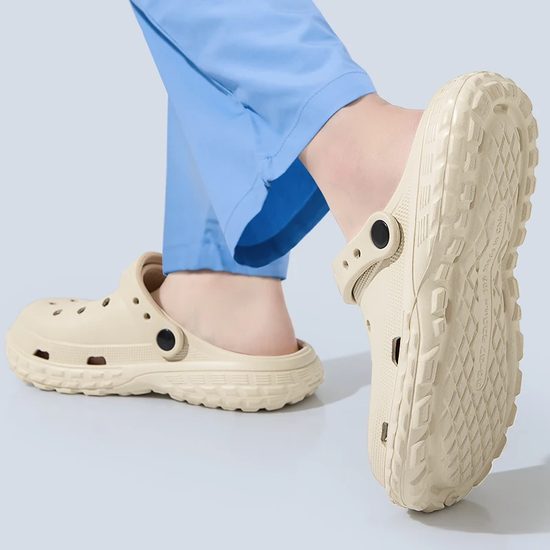 Summer Hole Shoes Beach Thick Bottom Unisex Outdoor Slippers Fashion Comfortable Indoor Outdoor Sandals