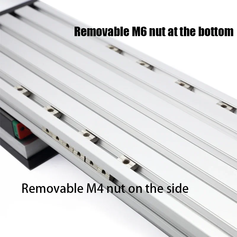 Nema34 Motor Heavy Duty Ball Screw Linear Bearing Guide Motion Double Rail Slide CNC Manual Linear Shaft Actuator Module Table