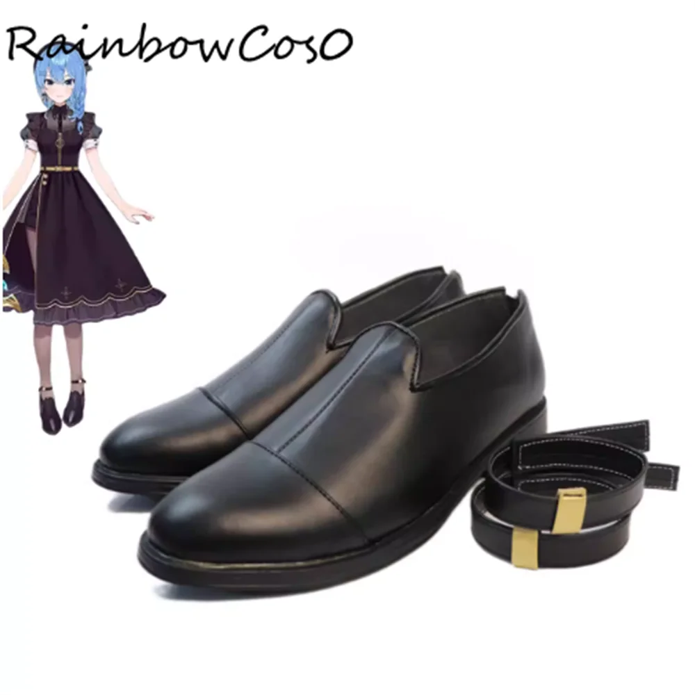 

Hoshimachi Suisei Virtual YouTuber VTuber Cosplay Shoes Boots Game Anime Halloween Christmas RainbowCos0 W5528