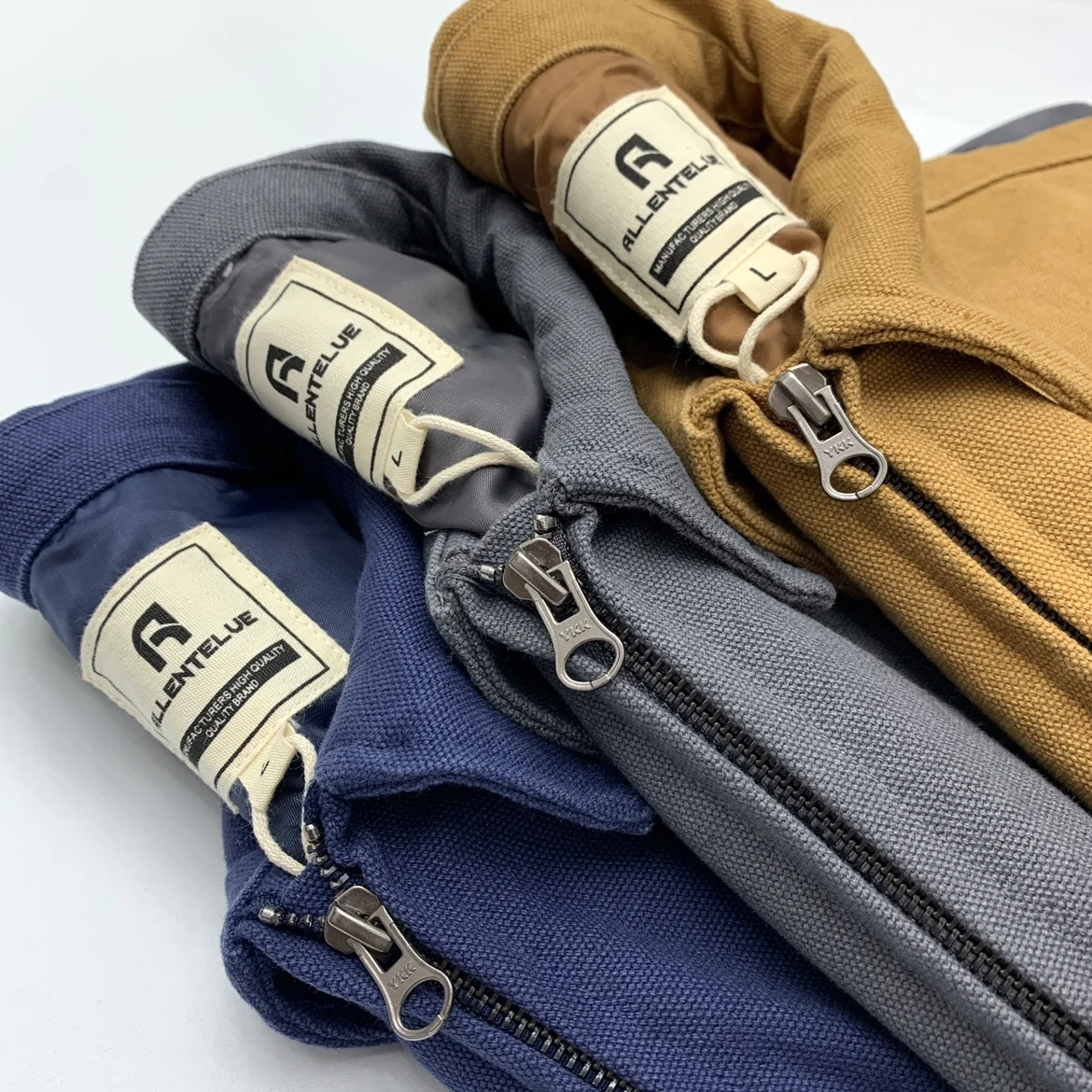 Men Workwear Jackets 100% Cotton Amekaji Heavyweight Canvas Outwear 2024 Spring Autumn Retro American Casual Loose Zipper Coats