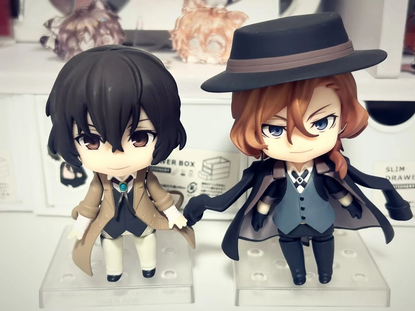 Bungo Zwerfhonden Anime 893 #   Nakajima Atsushi Dazai Osamu Edogawa Rampo Figuren Speelgoed Cartoon Model Beweegbare Pop Ornament Kerstcadeau