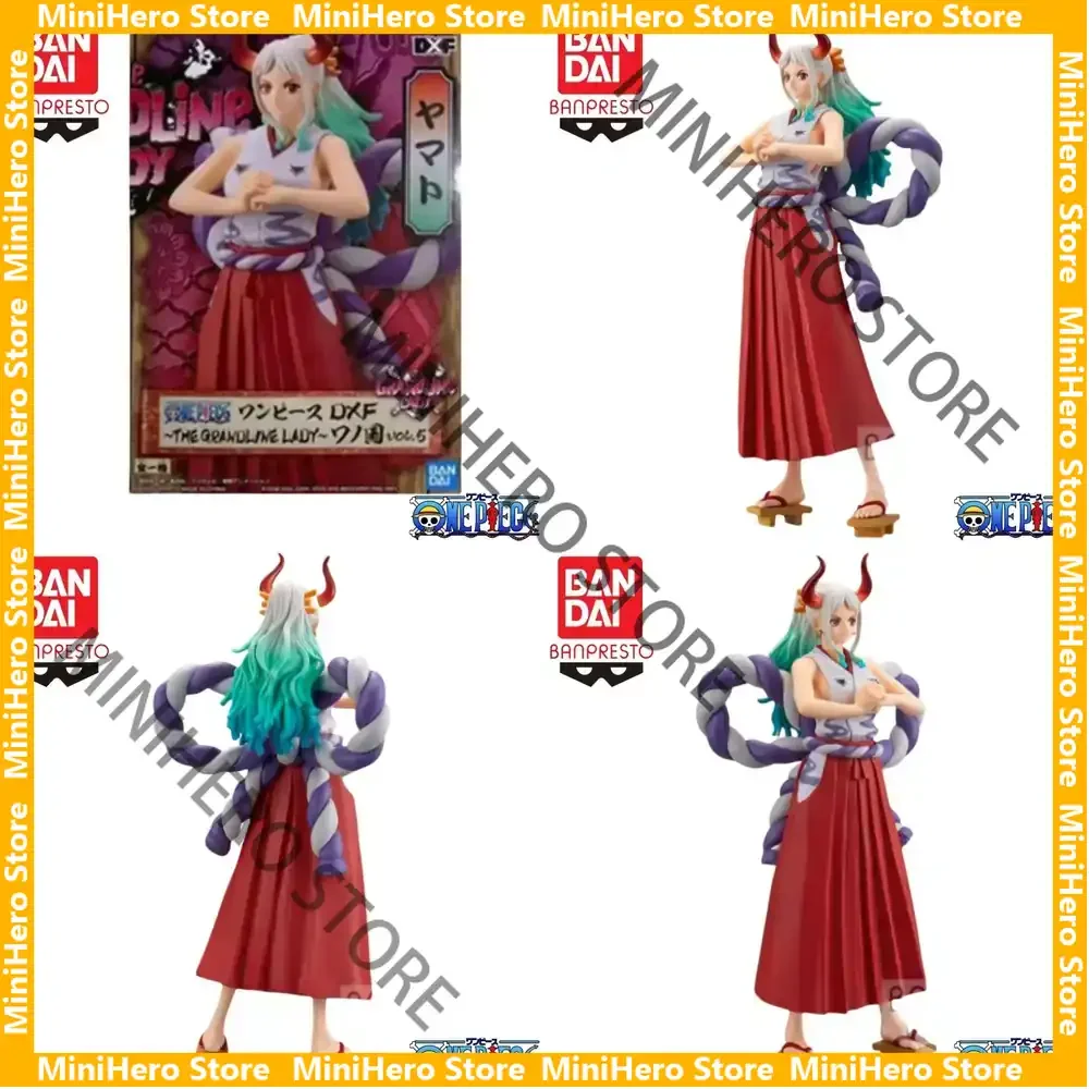 

In Stock Original Bandai Banpresto One Piece Yamato Action Figure PVC 1/8 Display Collectible