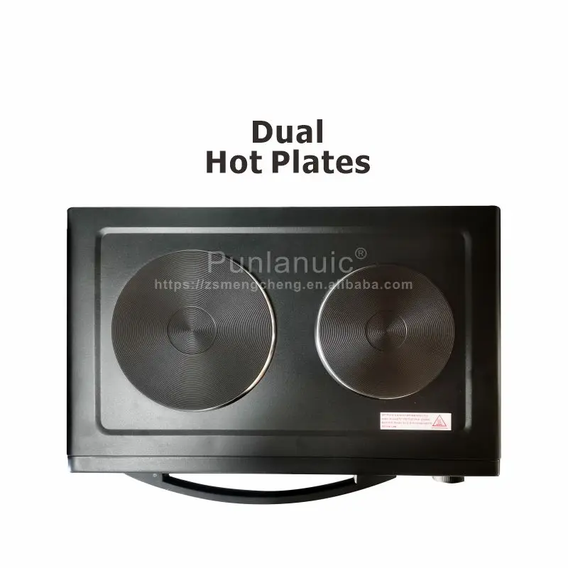 Factory High Quality Luxury Mechanical Control 2 in 1 Hot Plates and 48L oven Household Smart Pizza Bread Toaster Electric Oven
