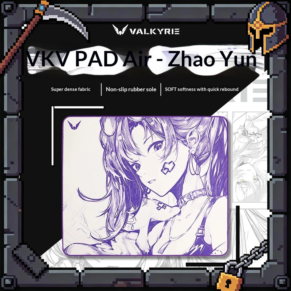 VALKYRIE VK V PAD AIR Mouse Pad Neutral Control Mousepad Be Non-Slip Soft Rubber Base Moisture Proof For PC Accessories Gifts
