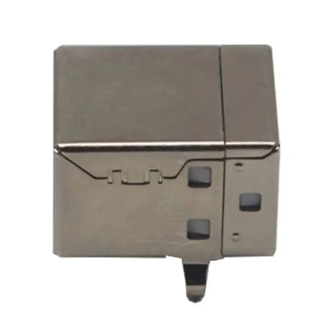 【10PCS】 Square USB Socket USB B Type Female 180 Degree PCB Welding Parent Connector For Printer Data