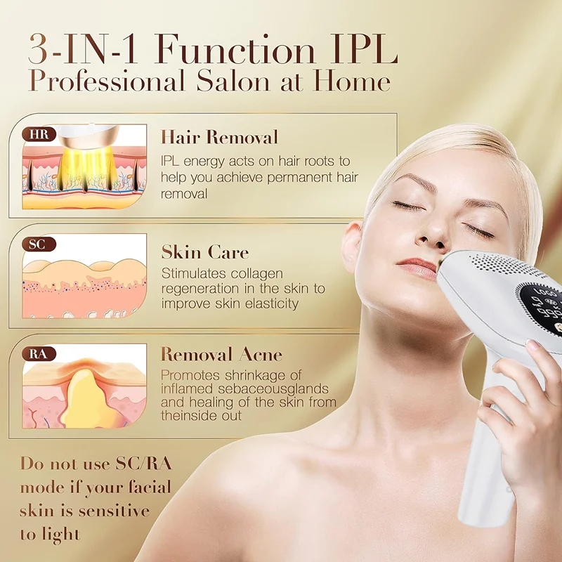 IPL Laser Epilator for Women Hair Trimmer Man Shaver Remover Mower Men\'s Electric Shaver Bikinis Razor GYM Hair Cutting Machine