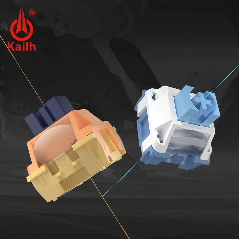 Kailh Source Series Magnetic Mechanical Keyboard Switch Flame Mistral 2 Elements Long Life  Keyboard Switches