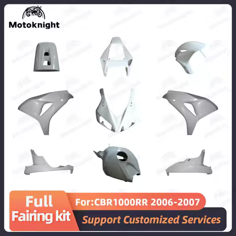 Motorcycle Fairing Kit Fit For Honda CBR1000RR CBR1000 2006 2007 06 07 Full Fairings Unpainted Bodywork Kits New ABS Plastic