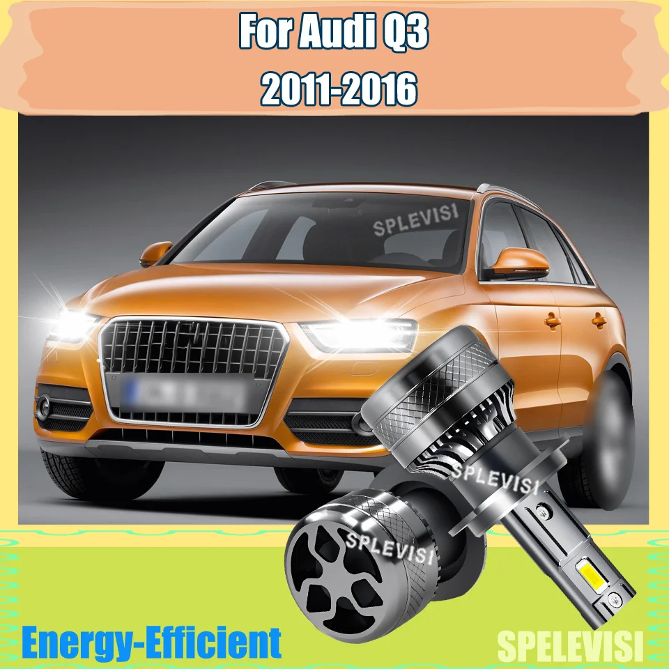 

H7 477 LED Headlight Bulbs Xenon White Auto Led High Power Lamps ‌Brand-new Upgrade for Audi Q3 2011 2012 2013 2014 2015 2016