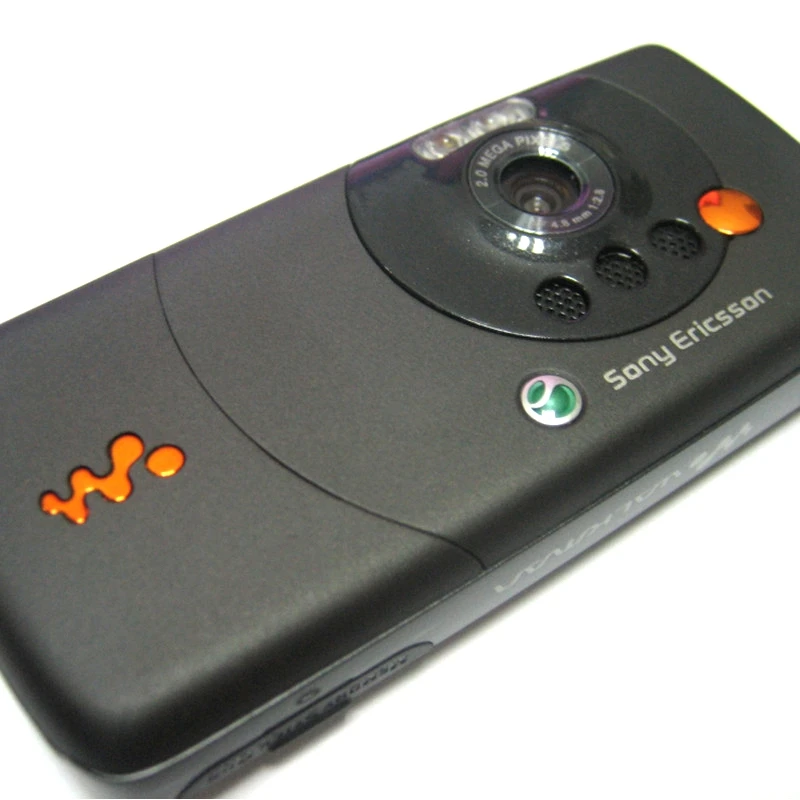 Refurbished Sony Ericsson W810 cellphone backup mobile phone nostalgia classic keys phone