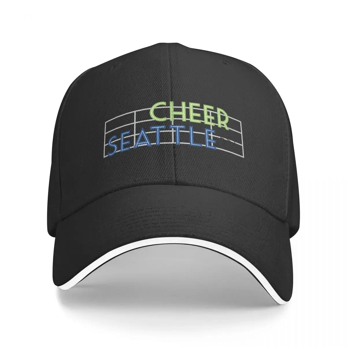 Cheer Seattle - Pike Place Baseball Cap winter hats for men Luxury man cap Ladies Men's