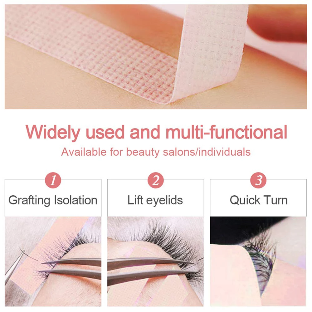 Comfortable Cosmetic Tools Easy Tear Tapes For Grafting Fake Lash Eyelash Extension Adhesive Tape False Eyelash Extension Tape