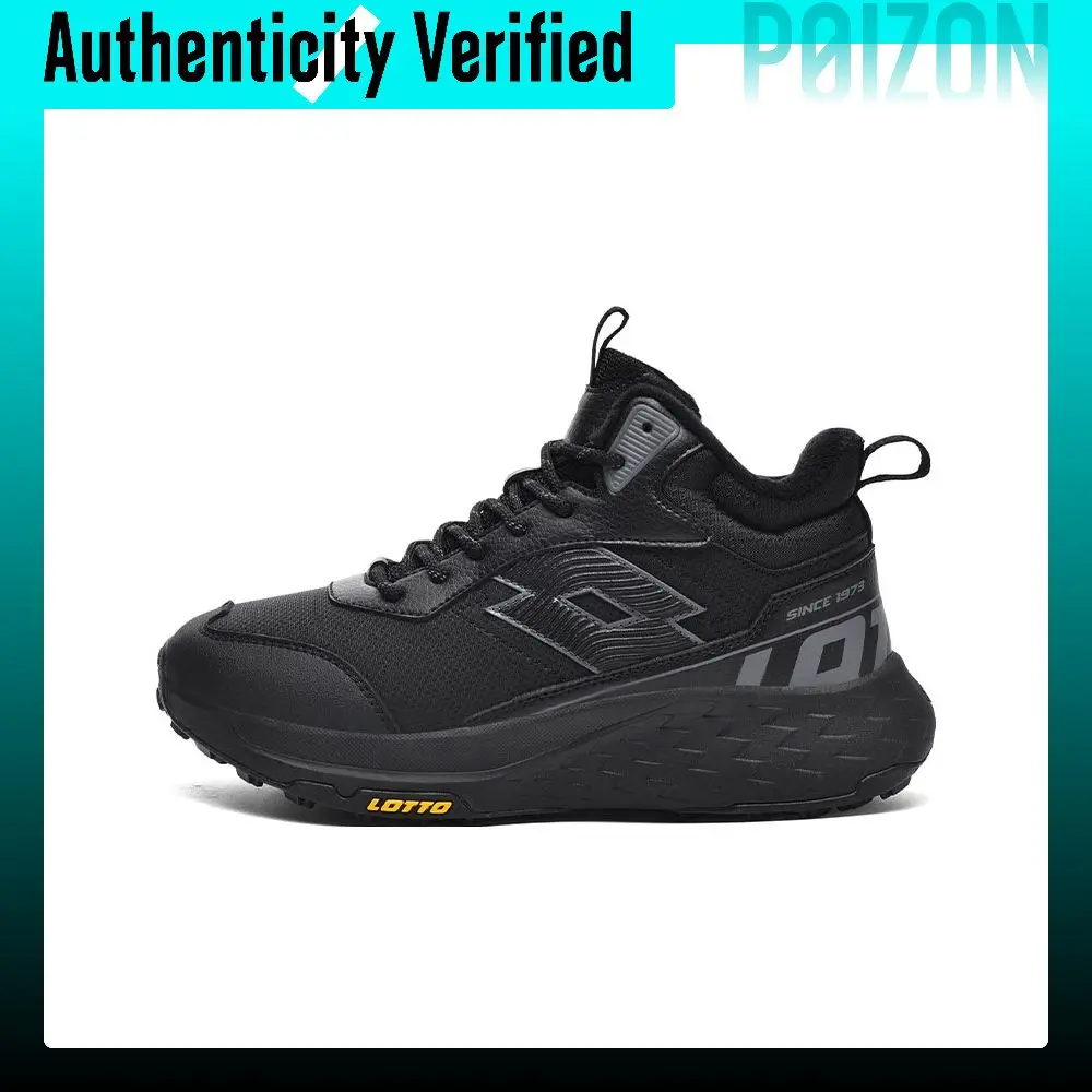 LOTTO Fleece Lined Snow Boots Cushioning Slip Resistant Abrasion Resistant Thermal Height Increasing High top 112445970