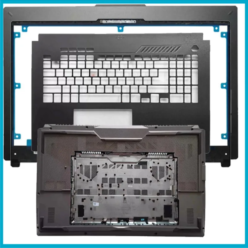 

LCD Back Cover Front For ASUS TUF F17 FX707ZM FA707 FX707 FX707Z 17.3 Inch Upper Top Cover Palmrest Lower Bottom Case