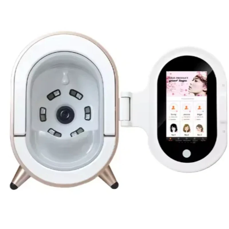 صالون تجميل ثلاثي الأبعاد لتصوير الوجه وتحليل إدارة اختبار الجلد والعناية بالبشرة وجهاز التجميل