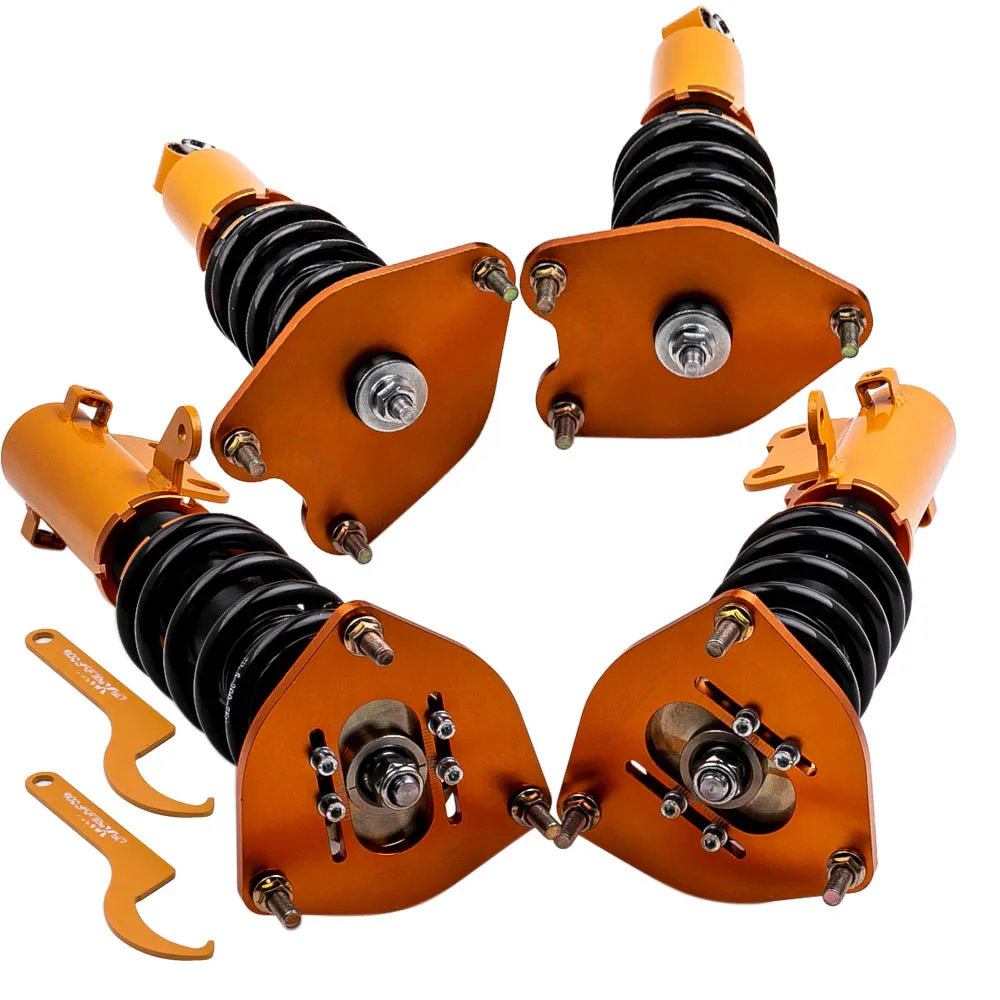 Coilovers Shock Kits For Mitsubishi Eclipse 4G 06-12 Galant DJ 04-12 Adjustable Height Coilovers Struts Suspension Springs