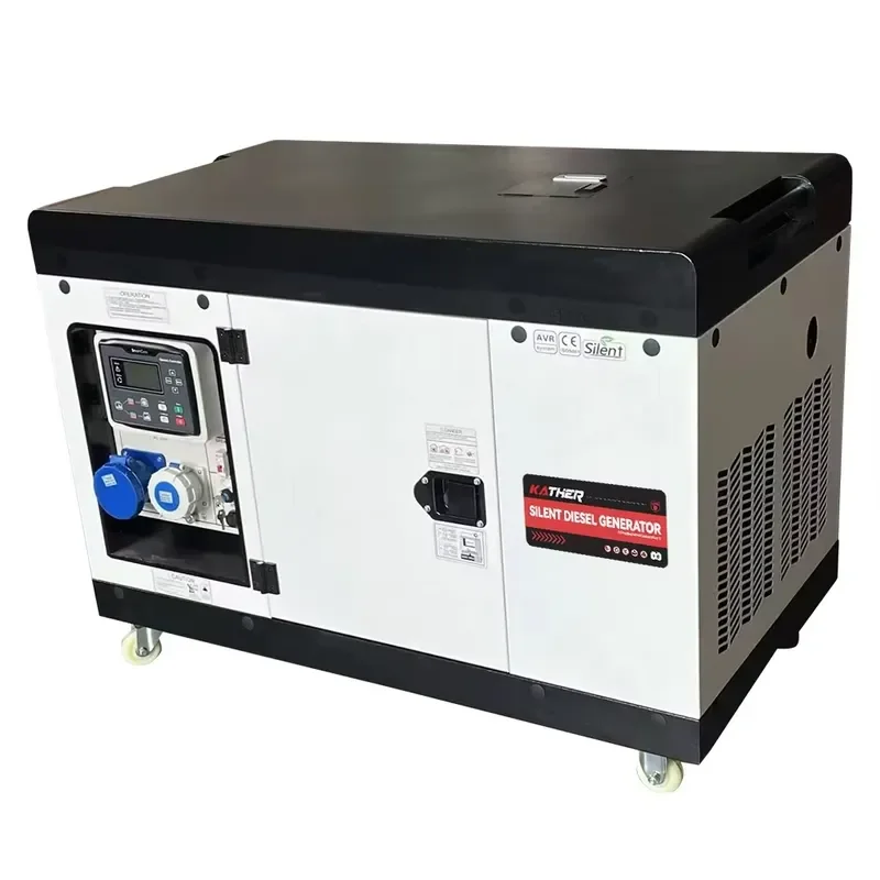KATHER 12kva 12kw Super Silent Generator All Copper Low Noise Air-Cooled with ATS Option