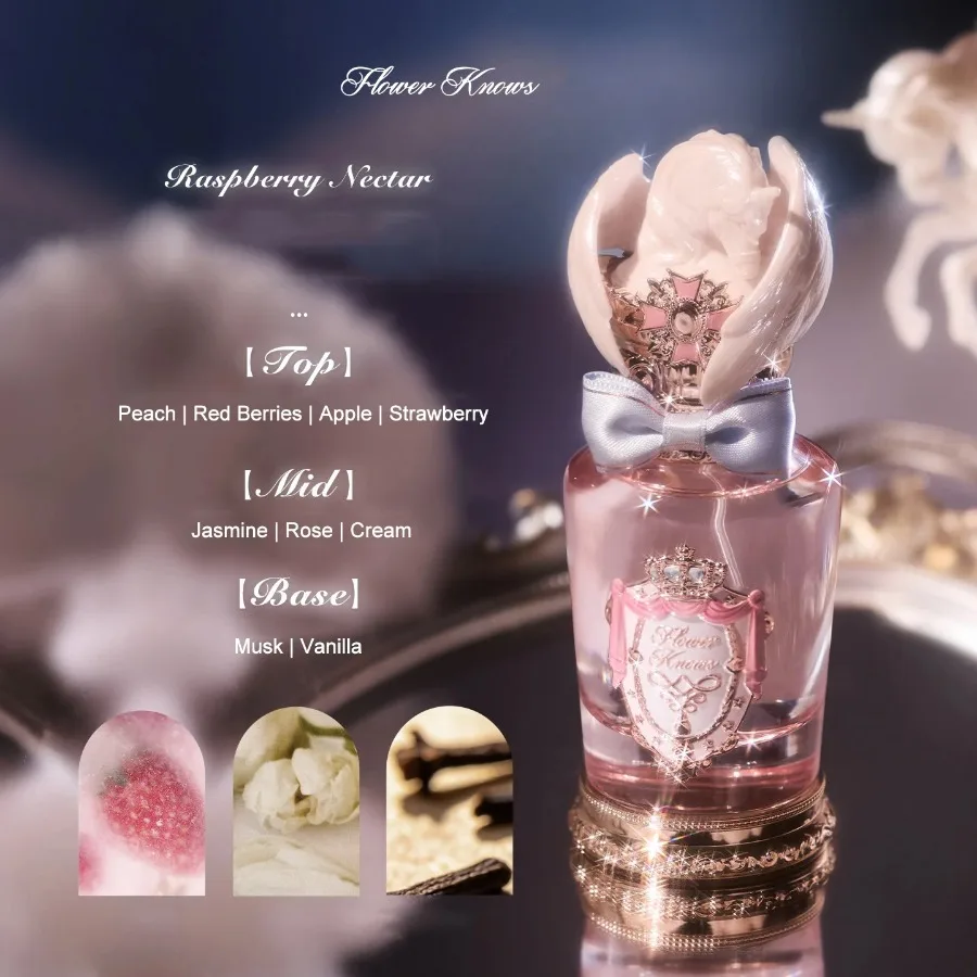Flowerknows Moonlight Mermaid Perfume Flower Know Makeup Fruit Grapefruit Long Lasting Personal Perfume Eau De Parfum 50ML image 3