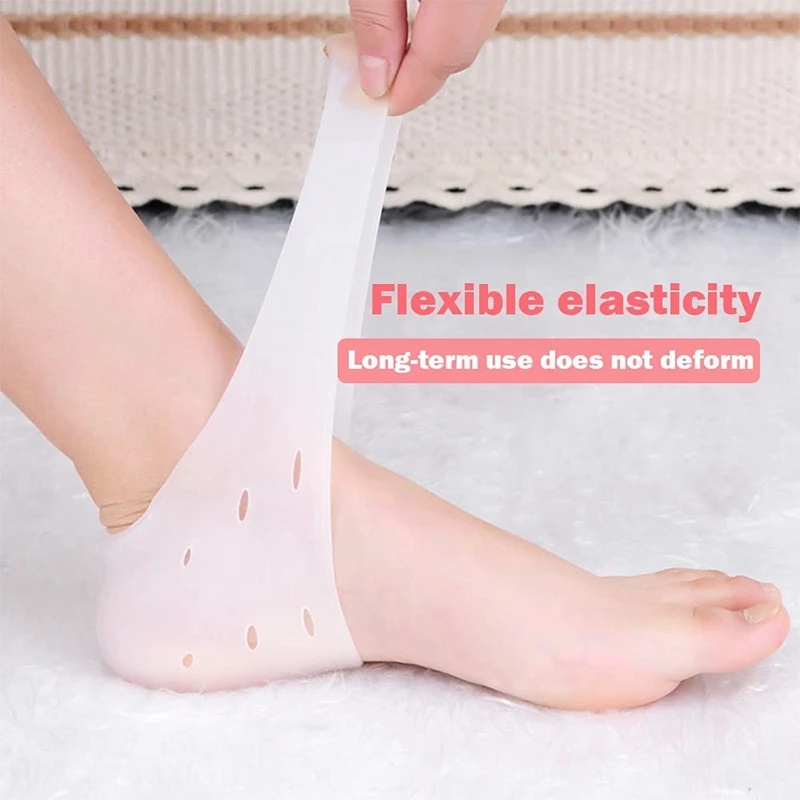 Almofadas de silicone metatarso para homens e mulheres, antepé Gel Heel Protetores, Fascite Plantar Pad, Pé Pain Reliever, Prevenção Blister