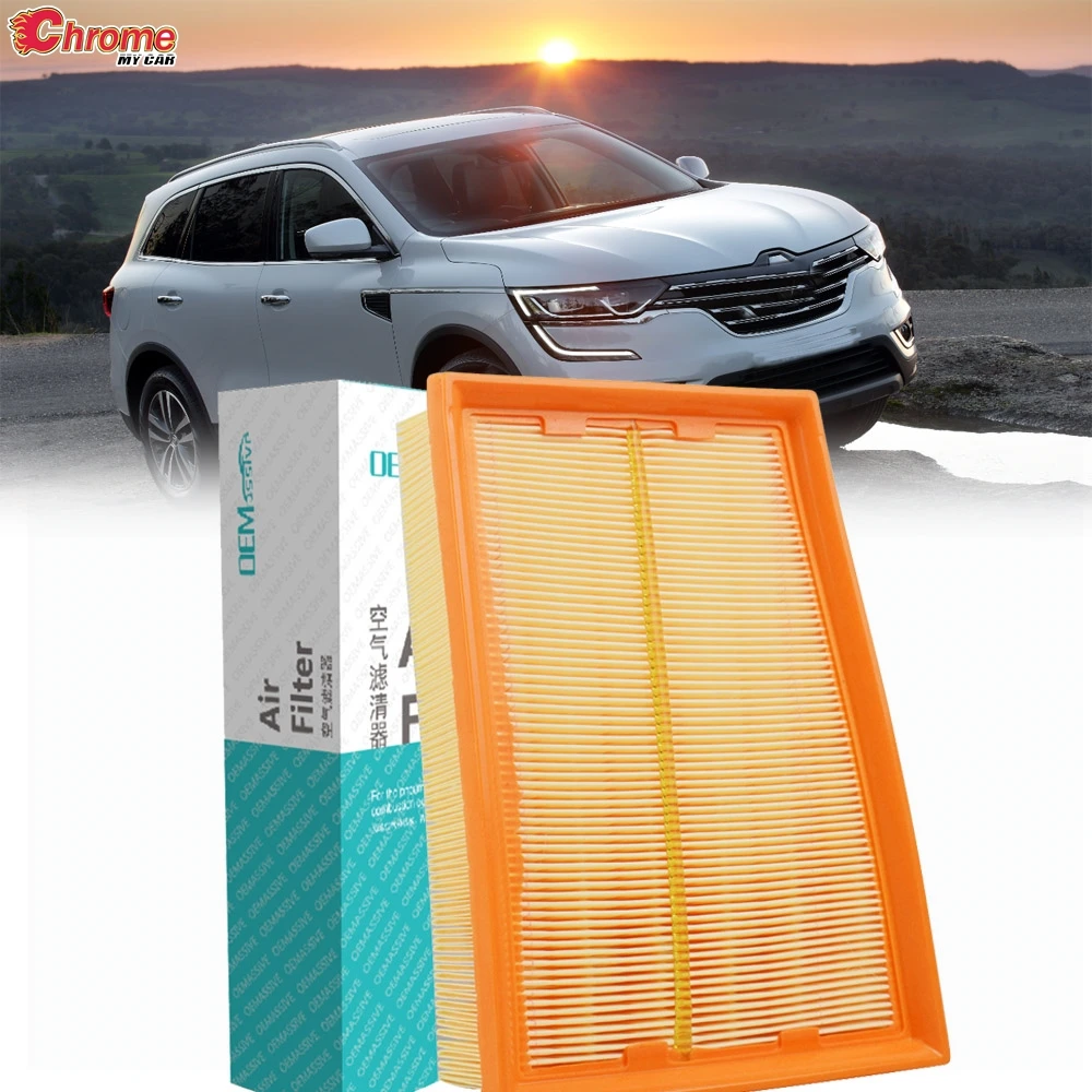 For Renault Koleos I Samsung QM5 2.0L 2008 2009 2010 2011 2012-2017 Car Engine Air Filter Intake 16546-JD20A Accessories Kit