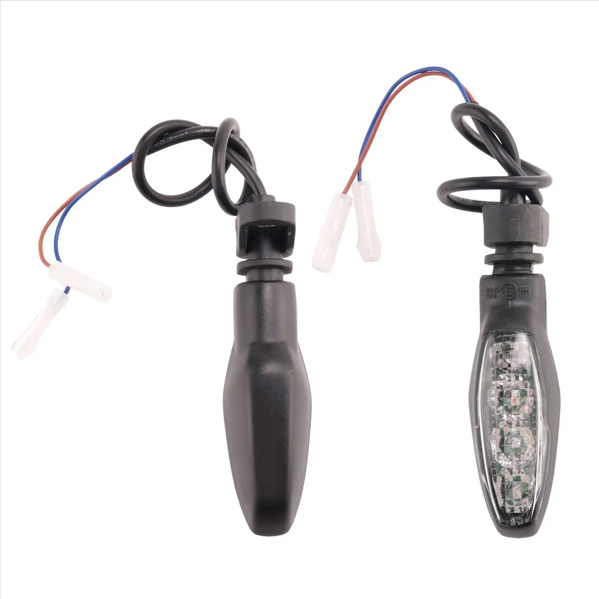 #91R Turn Signal Light,Motorcycle LED Turn Signal Light for TRIUMPH Tiger 800 TIGER 1200 (black)