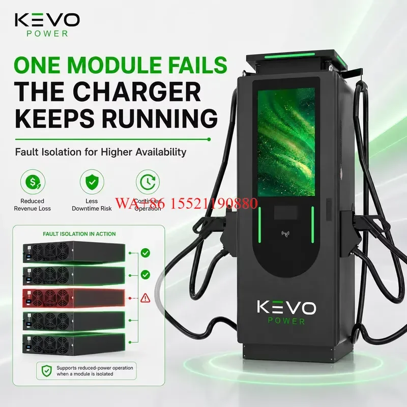 WMWMNU 60kW 80kW 120kW 160kW 240kW Modular DC Fast EV Charger Station OCPP 1.6J 2.0.1 Dual CCS2 for Commercial Charging