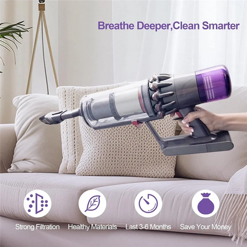 AB43-استبدال فلتر الفراغ للمكنسة اللاسلكية V11 V15 يستبدل الجزء 970013-02 و970013-03