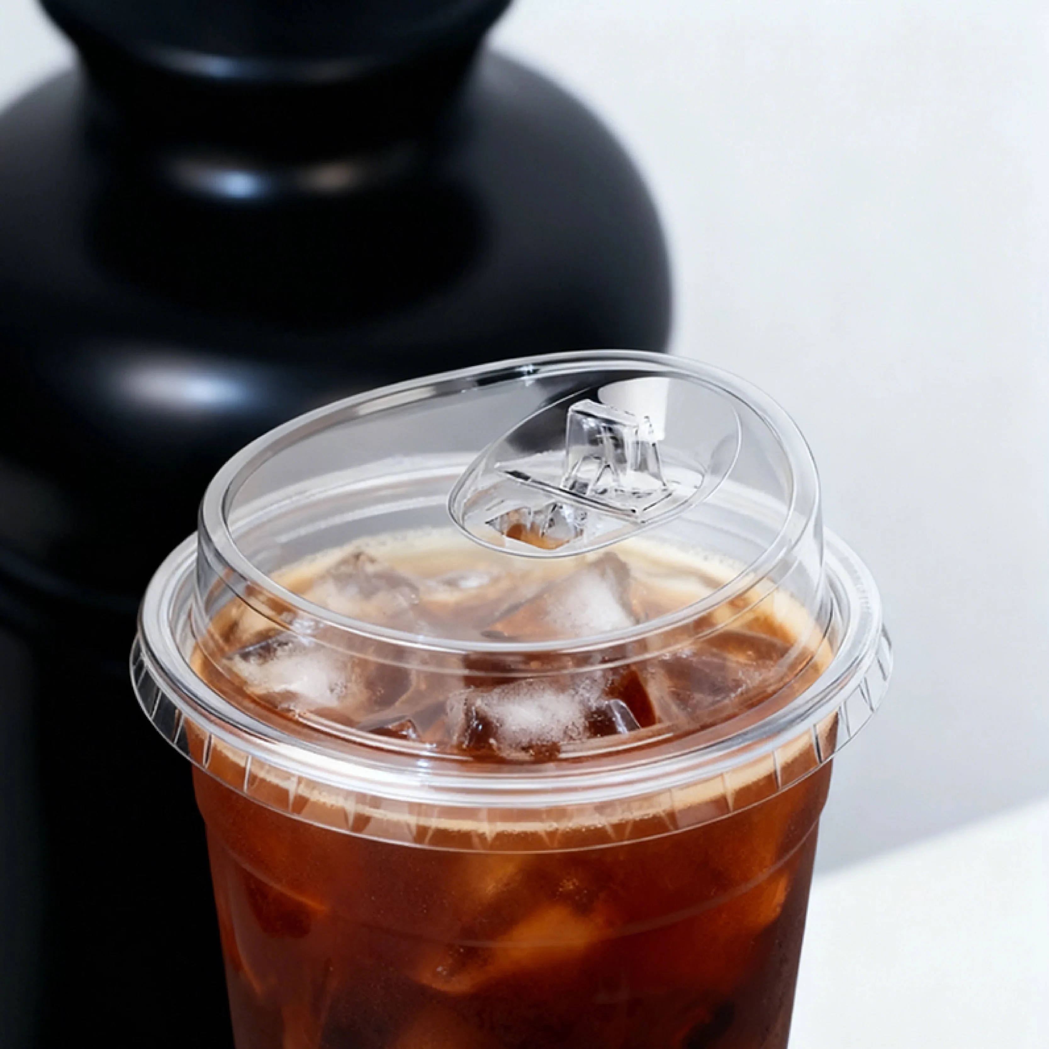 Disposable Coffee Cups, Cold D - Plastic Cup 50Pcs 评论和价格