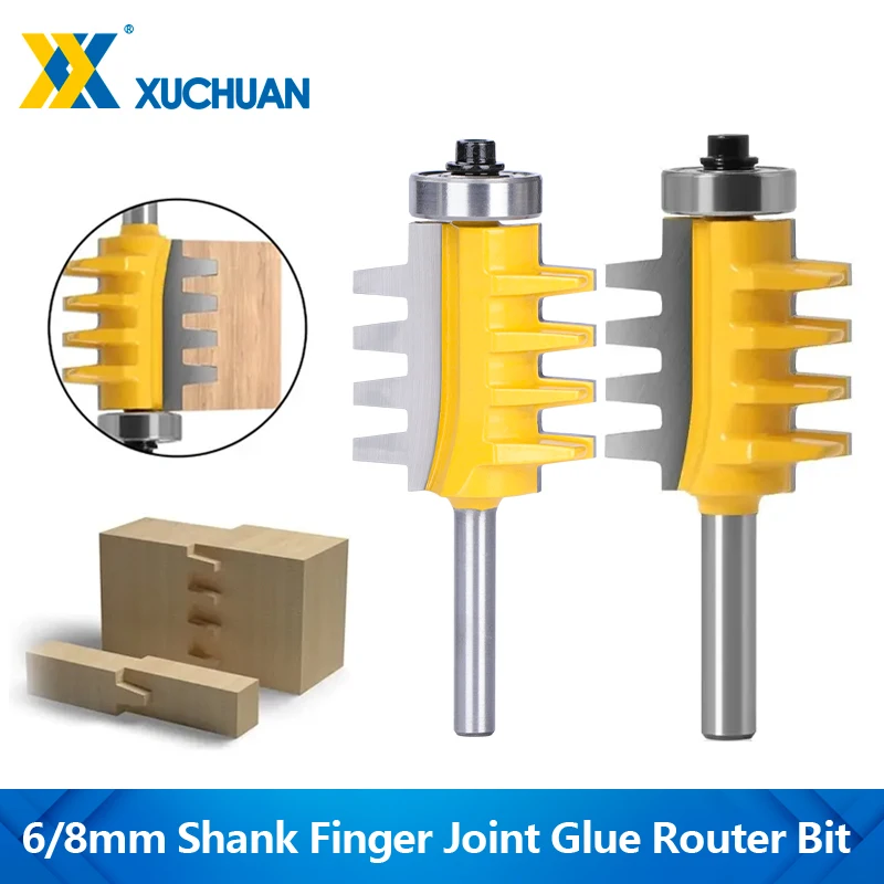 

1 шт., 6 мм, 8 мм, рельс с хвостовиком, реверсивный палец, клей, фреза, конус, шип, твердосплавный фрезерный резак, инструменты для деревообработки