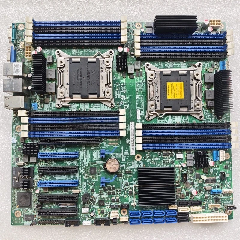 Intel S2600CP4 Dual Server Motherboard, Quad Gigabit Ethernet LGA2011 Mainboard Accessories