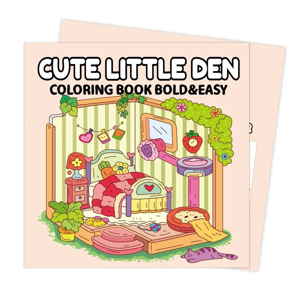 

Watercolor Children'S Drawing Scroll Color Filling Coloring Children Drawing Roll Bold-easy Patterns Drawing