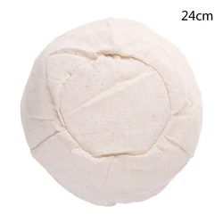 Round Bread Proofing Basket Cloth Liner Round Brotform Liner Natural Rattan Baking Dough Sourdough Banneton Basket Cover