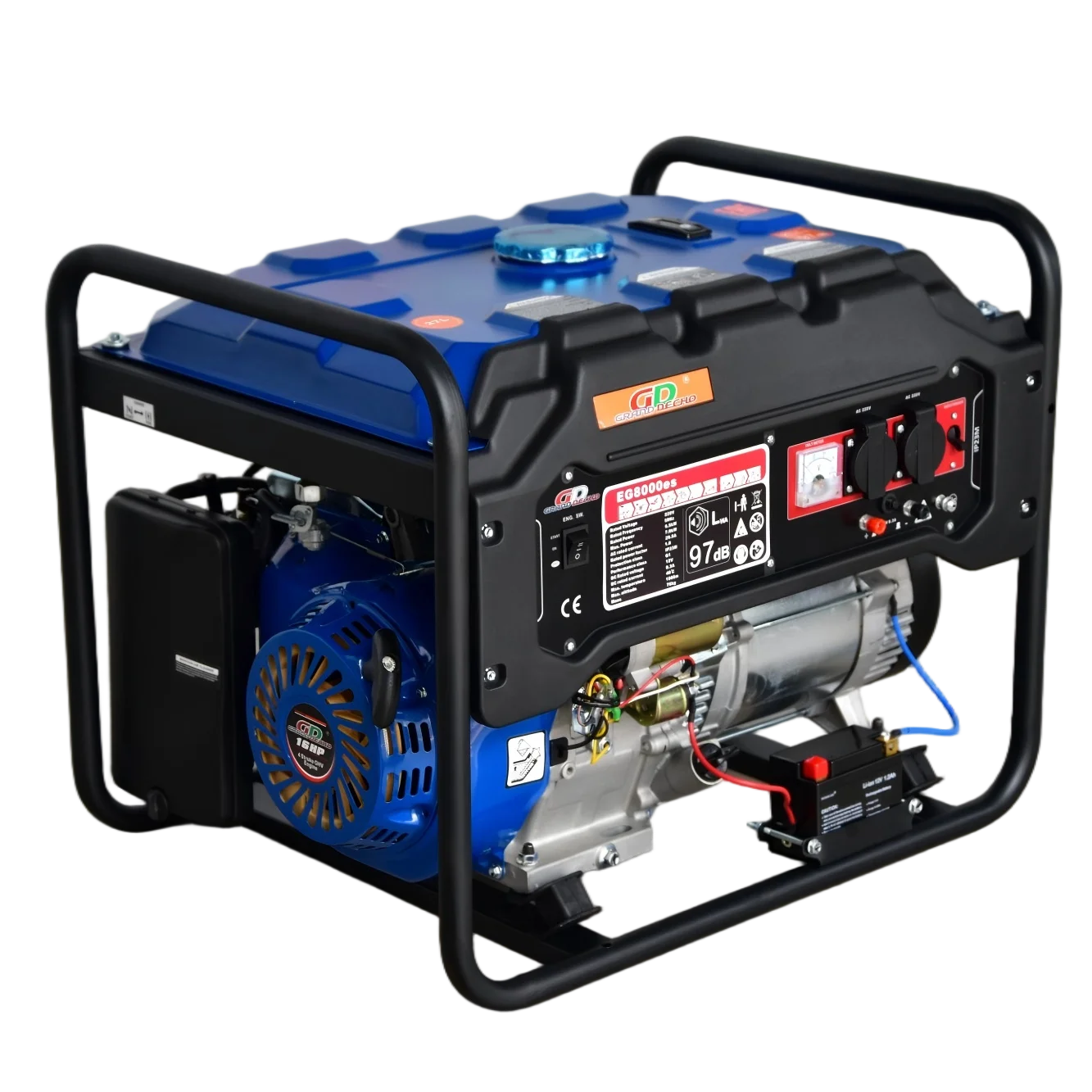 EG8000ES Air-Cooled 4-Stroke Electric Start Generator Set for Home & Construction