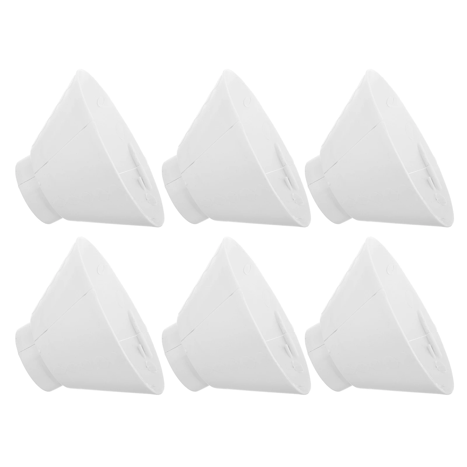 

6 Pairs Lampshade Holder Decorative Pendant Light Shades Cover Bulb Cage Guard E27 Socket Stylish Home