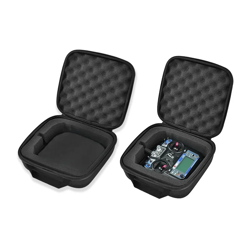 Bolso de mano con Control remoto, forro de esponja incorporado, 260x260x120mm, para FUTABA FRSKY FLYSKY Radiomaster