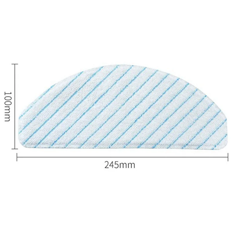 -ESTR trapo fuerte desechable para Ecovacs Deebot Ozmo T8 Aivi T8 MAX piezas de limpiador al vacío almohadillas de ciclomotor repuestos 300 Uds