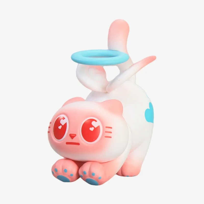 Ufficiale autentico serie DOSHIICAT papaya gatto simpatico gatto giocattolo alla moda figura scatola cieca giocattolo per bambini cartone animato regalo di compleanno