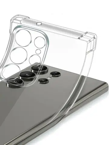 Clear Case For Samsung Galaxy S24 S23 S22 S21 Plus Ultra Shockproof Case A54 A34 A14 A03 A53 A33 A23 A13 A52 A32 A22 A12 Cover
