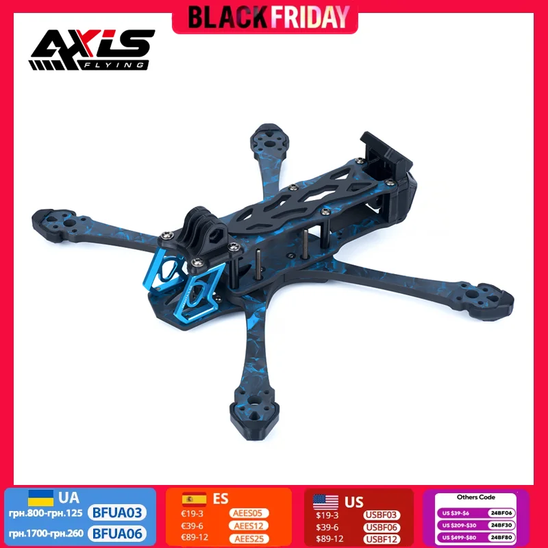 Axisflying Manta 5 SE frame 5inch for FPV racing Drone Freestyle