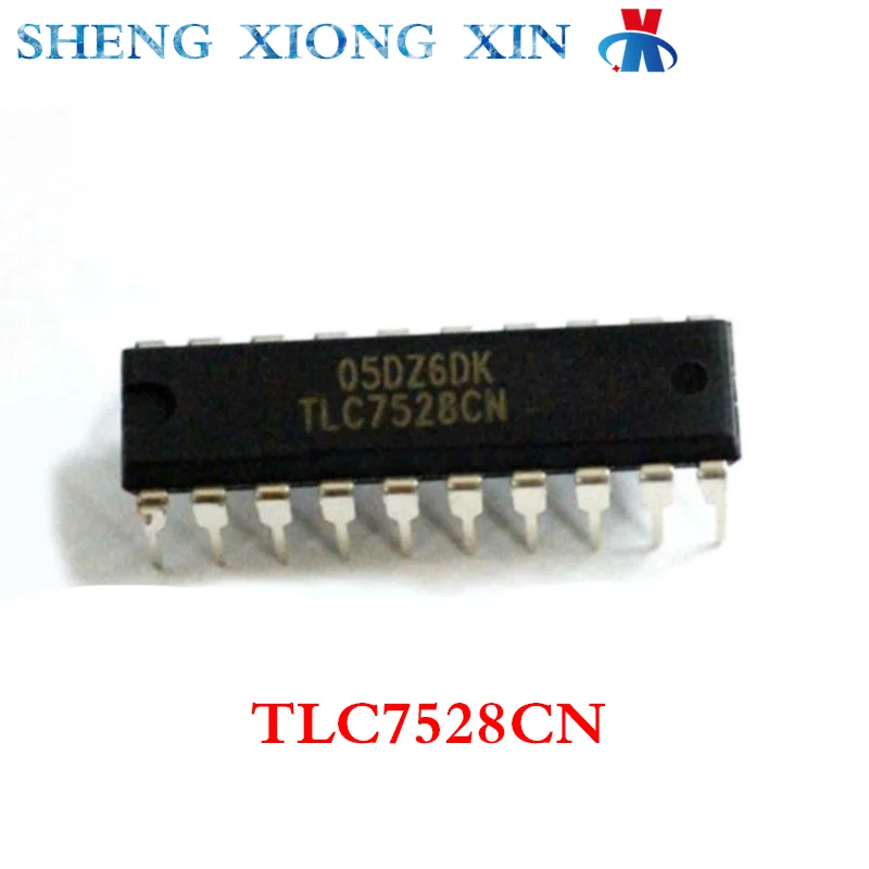 

5pcs/Lot 100% New TLC7528CN PDIP-20 Digital To Analog Converters - DAC 7528 Integrated Circuit